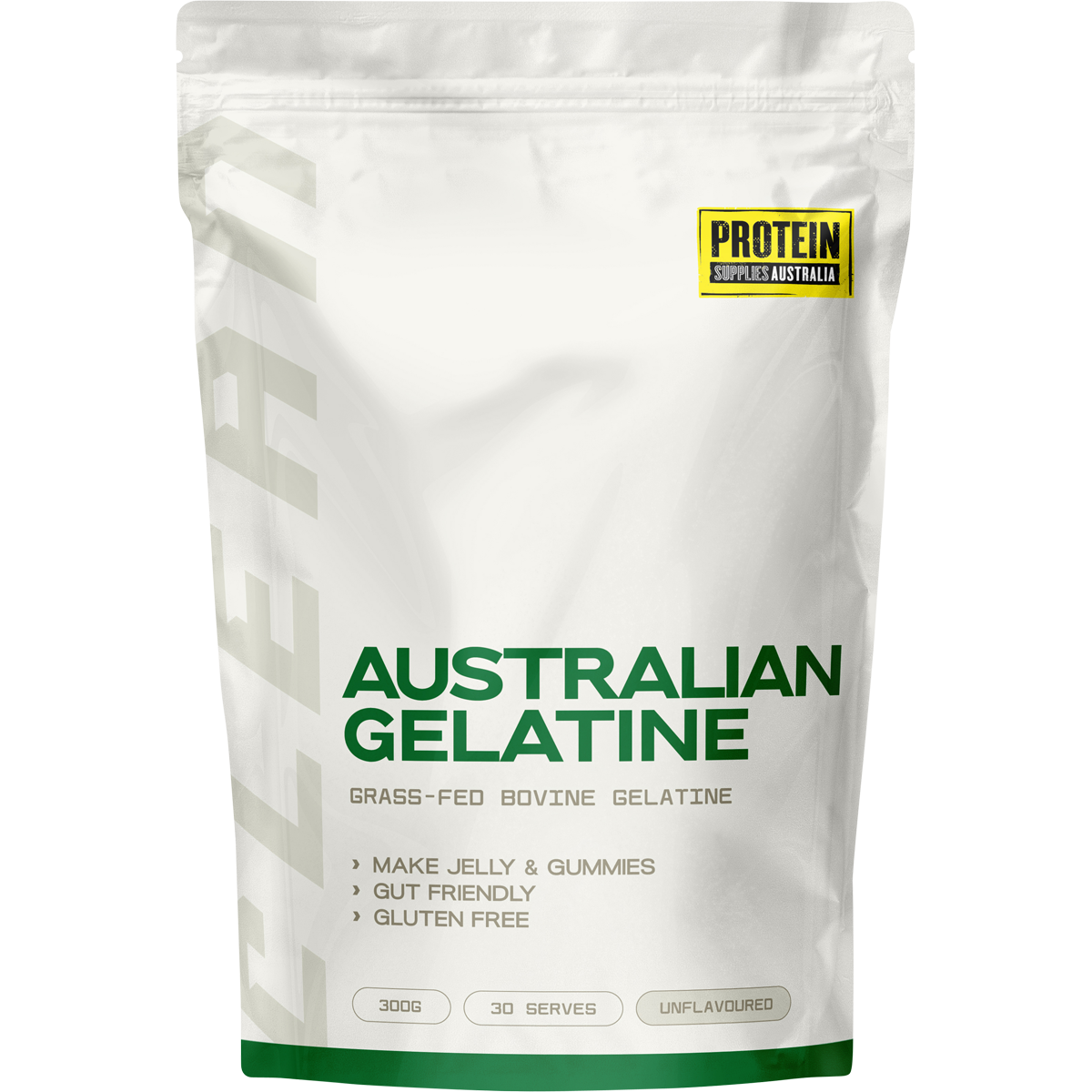 Protein Supplies Australia Unflavoured Australian Gelatine 300g