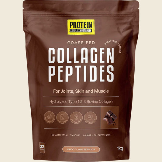 Protein Supplies Australia Collagen Peptides Chocolate 1kg - Cutprice Online