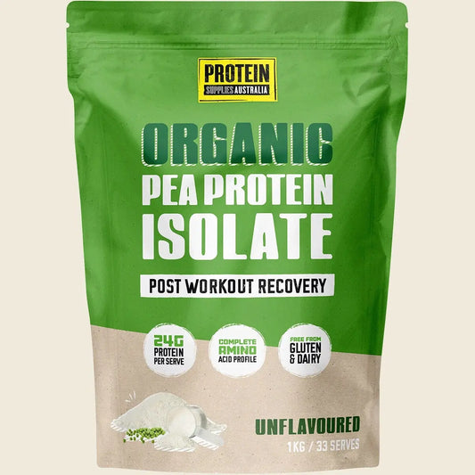 PROTEIN SUPPLIES AUSTRALIA PeaPro (Raw Pea Protein) Pure 1kg PROTEIN SUPPLIES AUSTRALIA