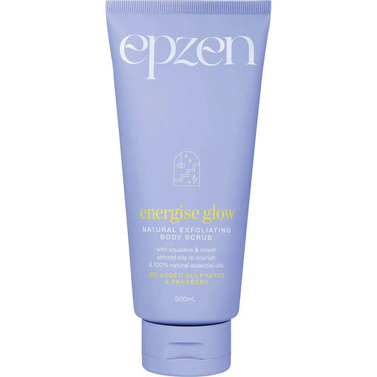 Epzen Exfoliating Body Scrub Energise Glow 200ml EPZEN