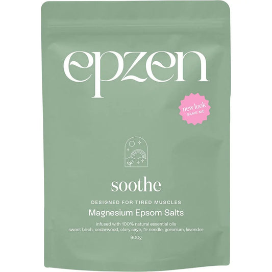 EPZEN Magnesium Epsom Salts Soothe 900g EPZEN
