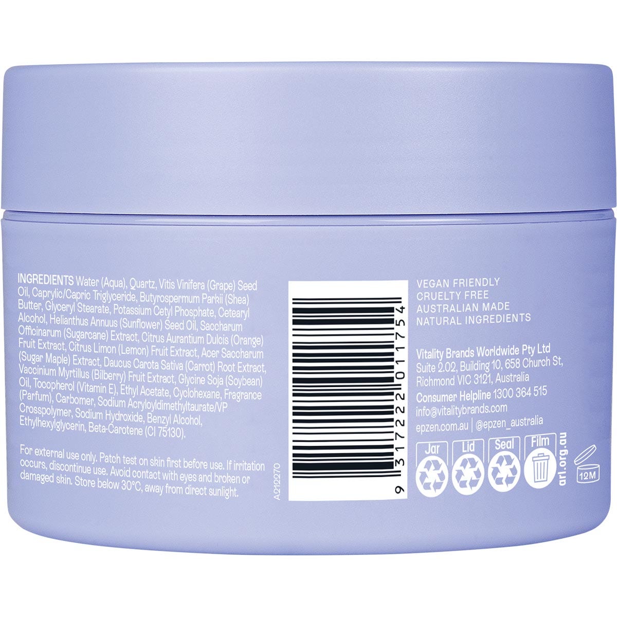 EPZEN AHA Exfoliating Body Wash 2-in-1 Cleanse & Polish 200ml - Cutprice Online