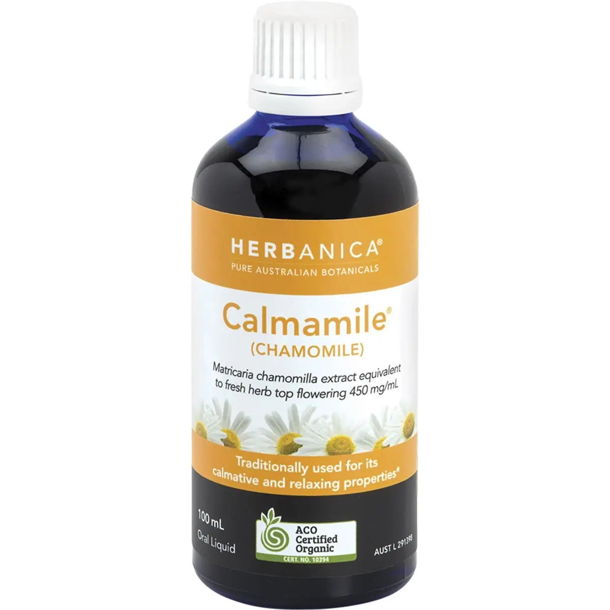 PPC HERBS Herbanica Herbal Tincture Calmamile - Chamomile 100ml PPC HERBS