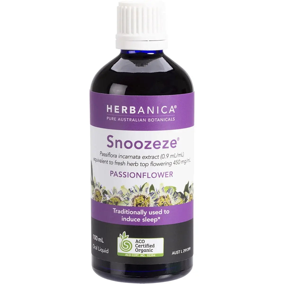 PPC HERBS Herbanica Herbal Tincture Snoozeze - Passionflower 100ml PPC HERBS