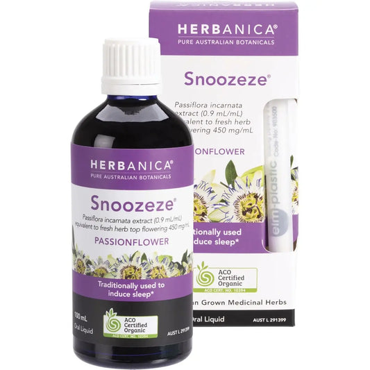 PPC HERBS Herbanica Herbal Tincture Snoozeze - Passionflower 100ml PPC HERBS
