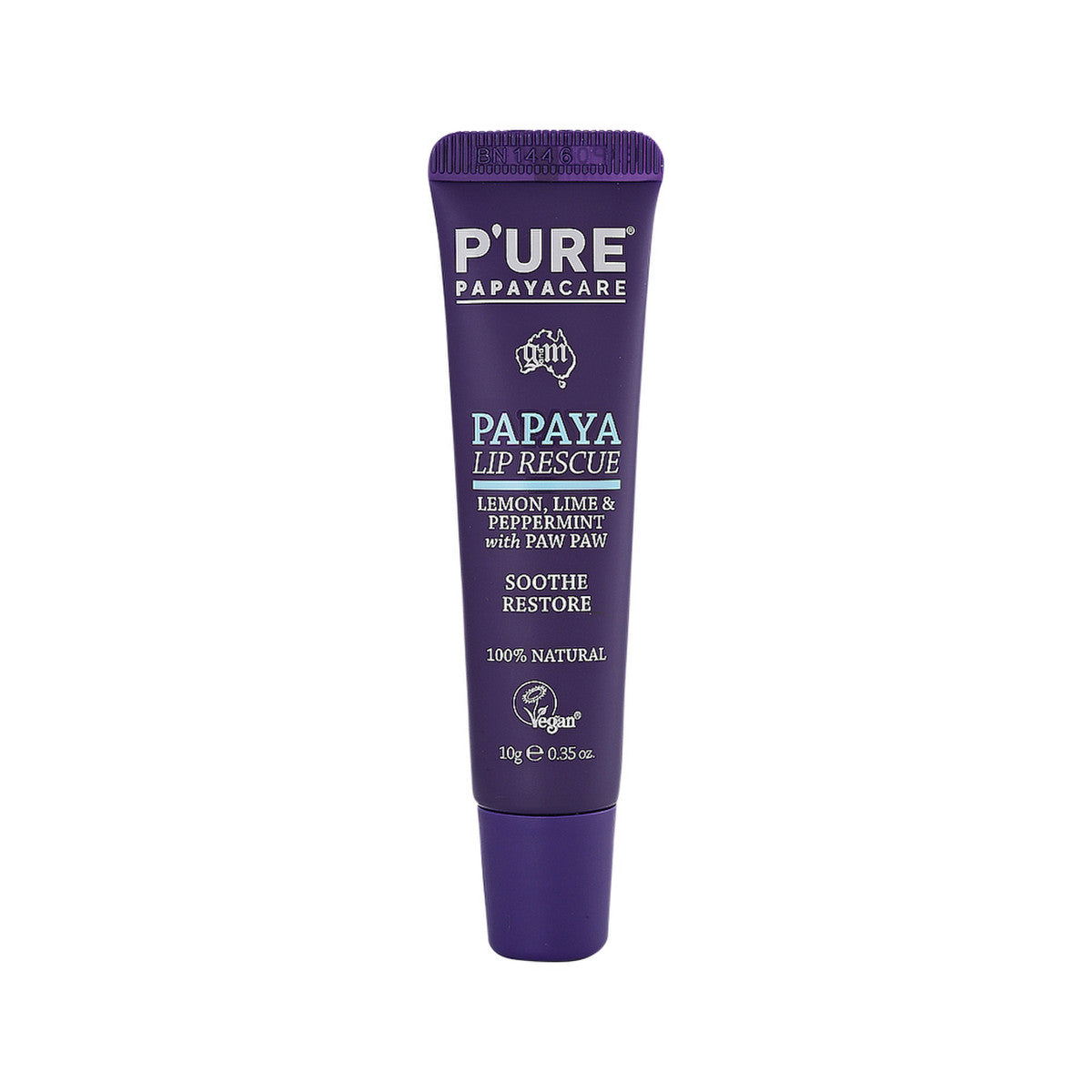 P'URE Papayacare Papaya Lip Rescue (Lemon, Lime & Peppermint with Paw Paw) 10g - Cutprice Online