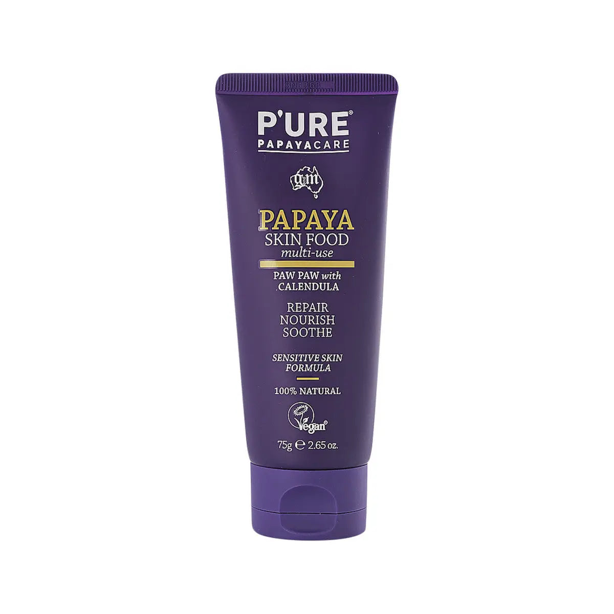 P'URE PAPAYACARE Papaya Skin Food Paw Paw With Calendula 75g URE PAPAYACARE
