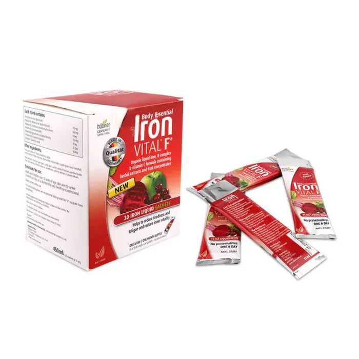Body Essential Iron Vital F+ Liquid Sachets BODY ESSENTIAL