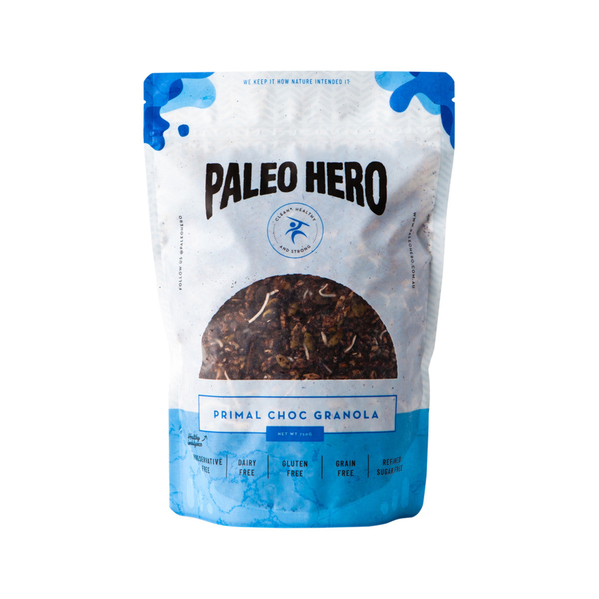 Paleo Hero Primal Choc Granola 750g - Cutprice Online