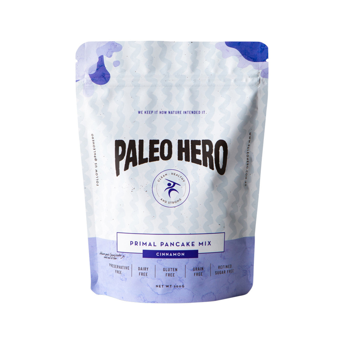 Paleo Hero Primal Pancake Mix Cinnamon 200g - Cutprice Online