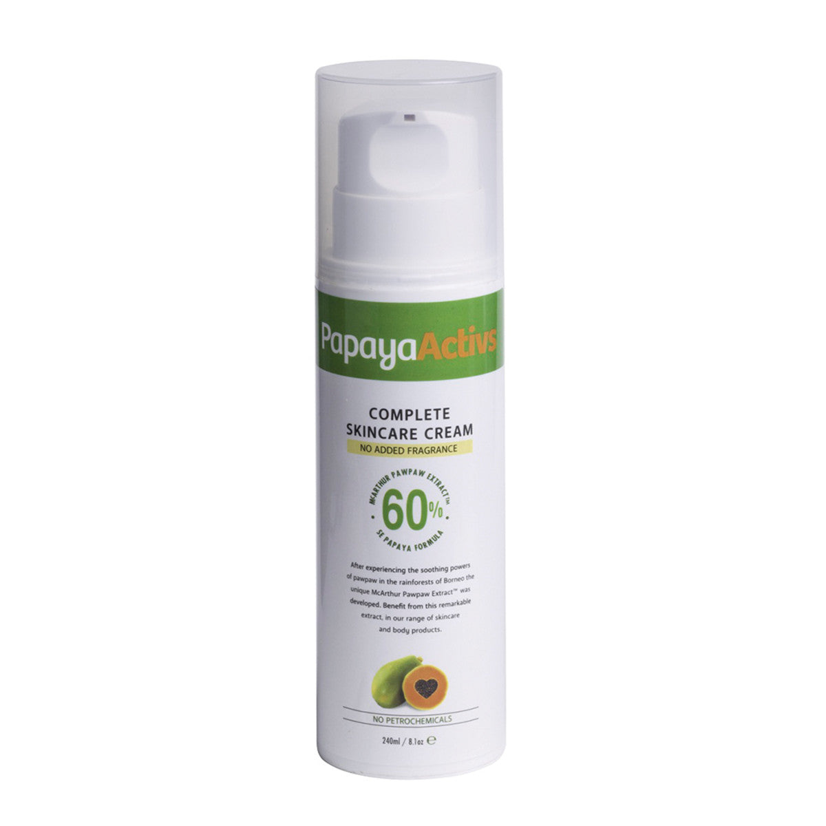 PapayaActivs Complete Skincare Crm Fragranc Free 240ml - Cutprice Online