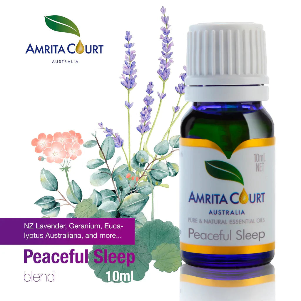 Amrita Court Pure & Natural Essential Oil Blend Peaceful Sleep 10ml Amrita Court
