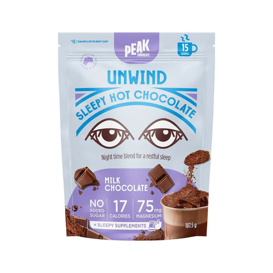 Peak Chocolate Unwind Sleepy Hot Chocolate Milk 187.5g - Cutprice Online