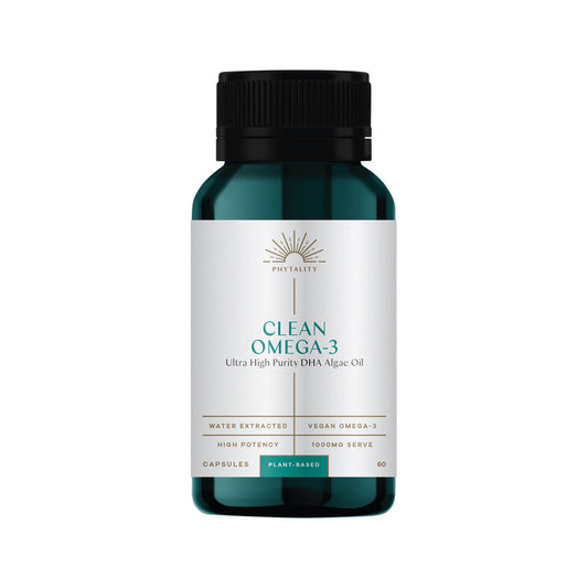 Phytality Clean Omega-3 (Ultra High Purity DHA Algae Oil) 60vc - Cutprice Online