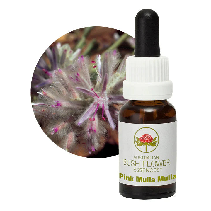 Australian Bush Flower Essences Pink Mulla Mulla 15ml - Cutprice Online