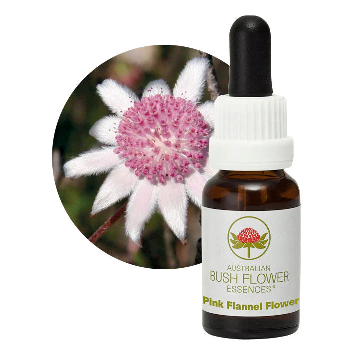 Australian Bush Flower Essences Pink Flannel Flower 15ml - Cutprice Online