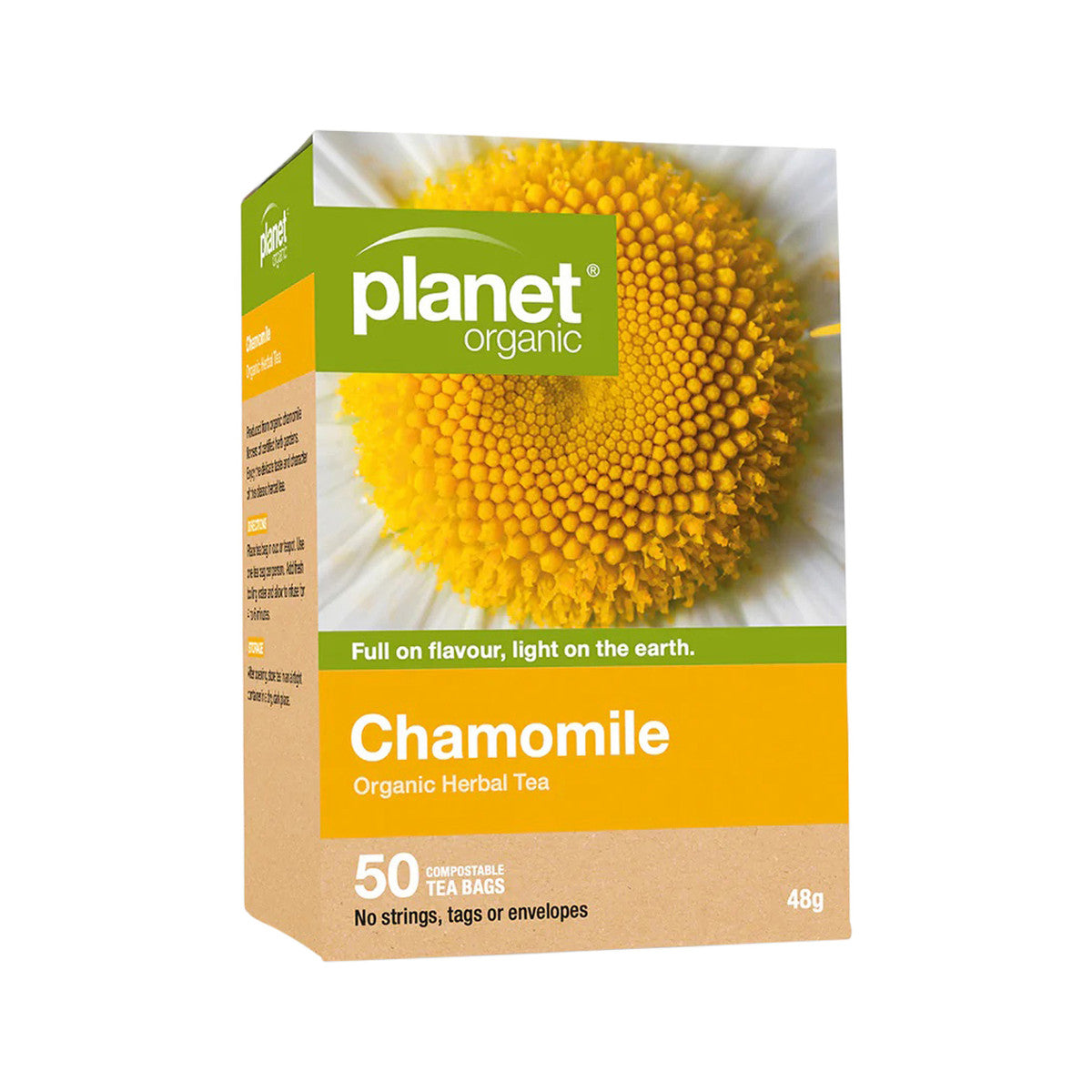 Planet Organic Organic Chamomile Herbal Tea x 50 Tea Bags - Cutprice Online