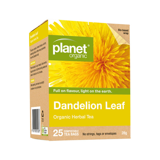 Planet Organic Organic Dandelion Leaf Herbal Tea x 25 Tea Bags - Cutprice Online