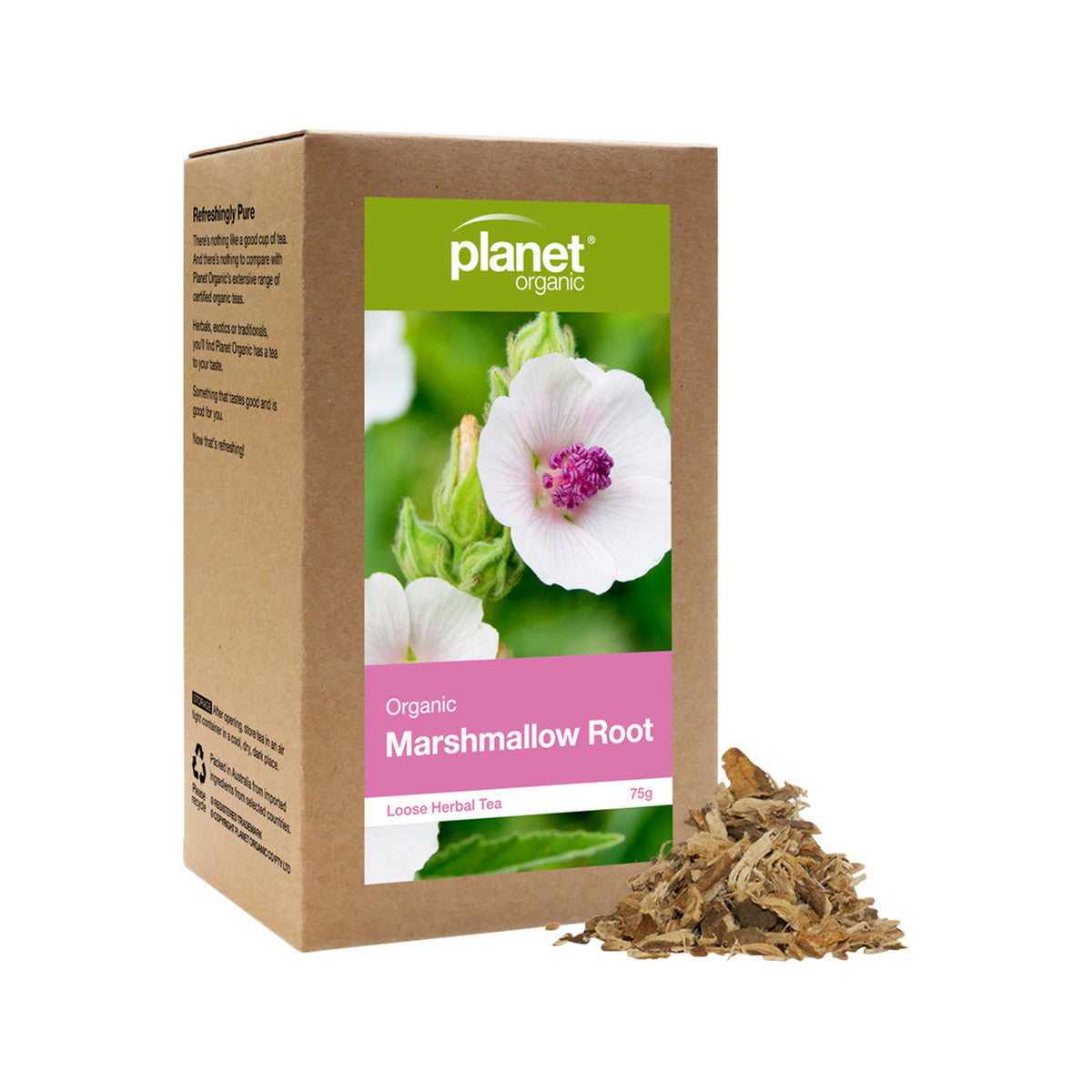 Planet Organic Organic Marshmallow Root Loose Leaf Tea 75g - Cutprice Online