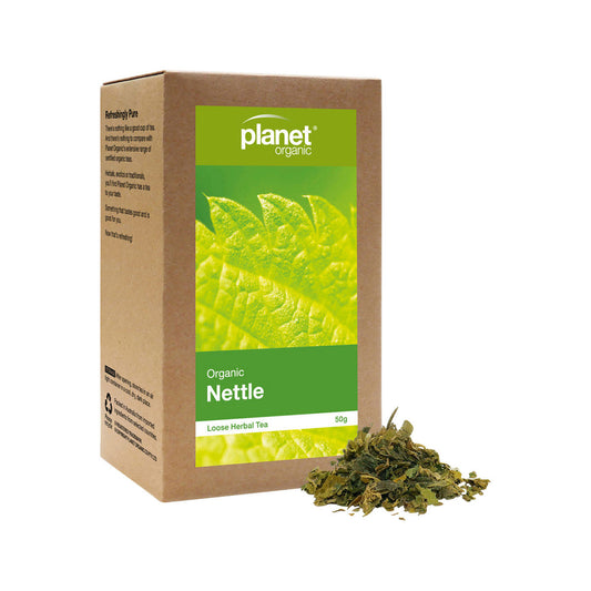 Planet Organic Organic Nettle Loose Leaf Tea 50g - Cutprice Online