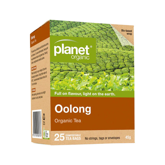 Planet Organic Organic Oolong Tea x 25 Tea Bags - Cutprice Online