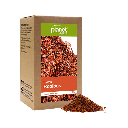 Planet Organic Organic Rooibos Loose Leaf Tea 100g - Cutprice Online