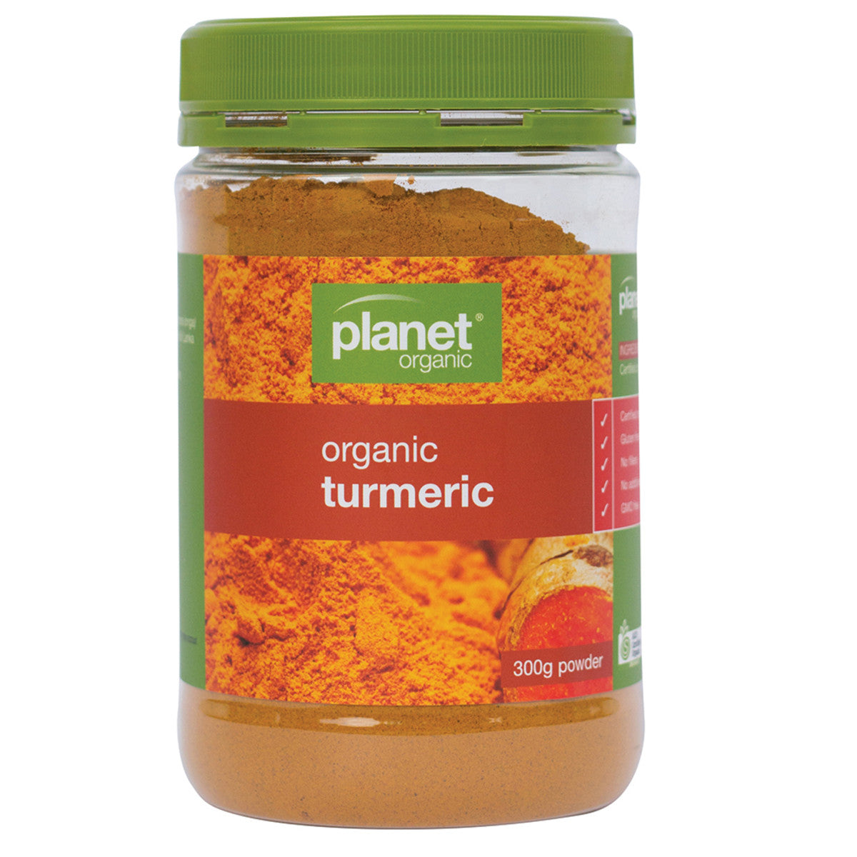 Planet Organic Organic Turmeric Jar 300g - Cutprice Online