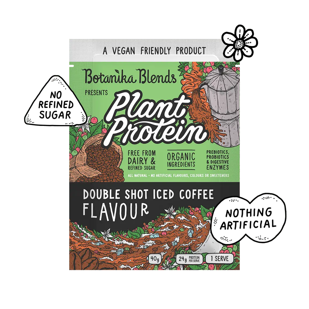 Botanika Blends Plant Protein Double Shot Iced Coffee 500g BOTANIKA BLENDS