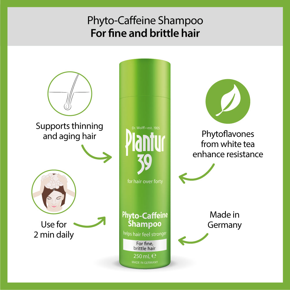 Plantur 39 Phyto-Caffeine Shampoo for Fine Hair 250mL - Cutprice Online