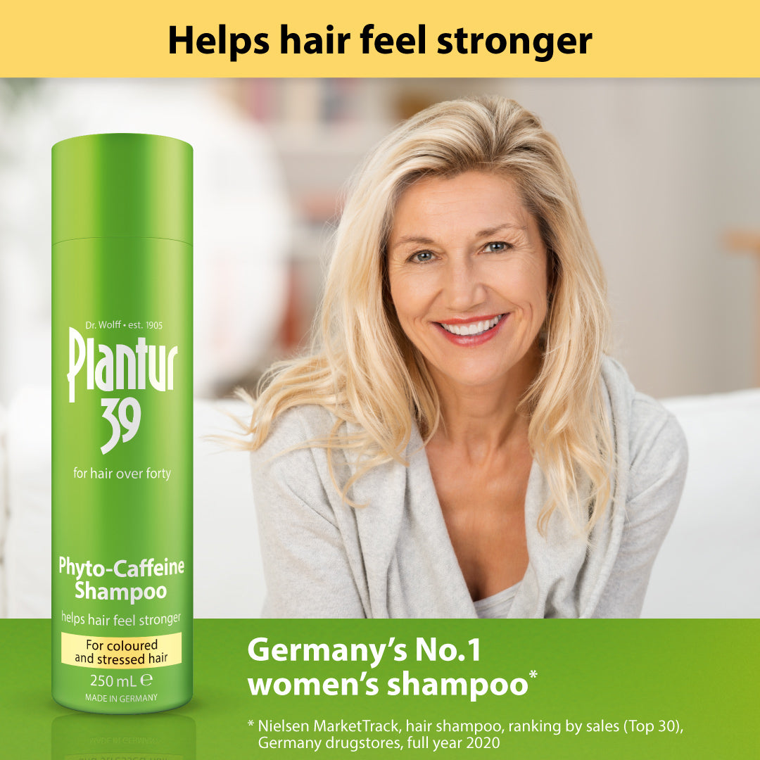 Plantur 39 Phyto Caffeine Shampoo for Coloured Hair 250mL - Cutprice Online