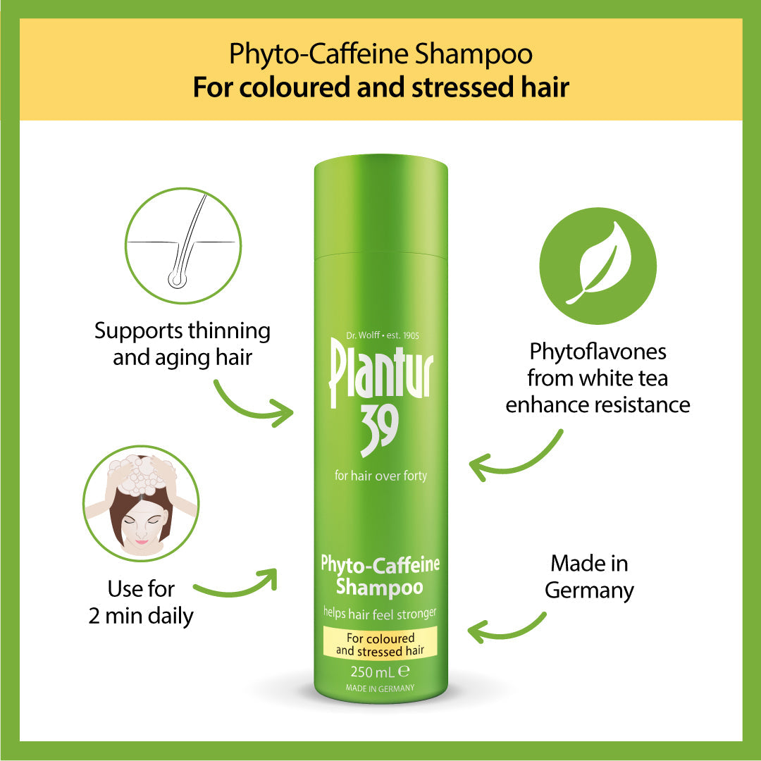 Plantur 39 Phyto Caffeine Shampoo for Coloured Hair 250mL - Cutprice Online