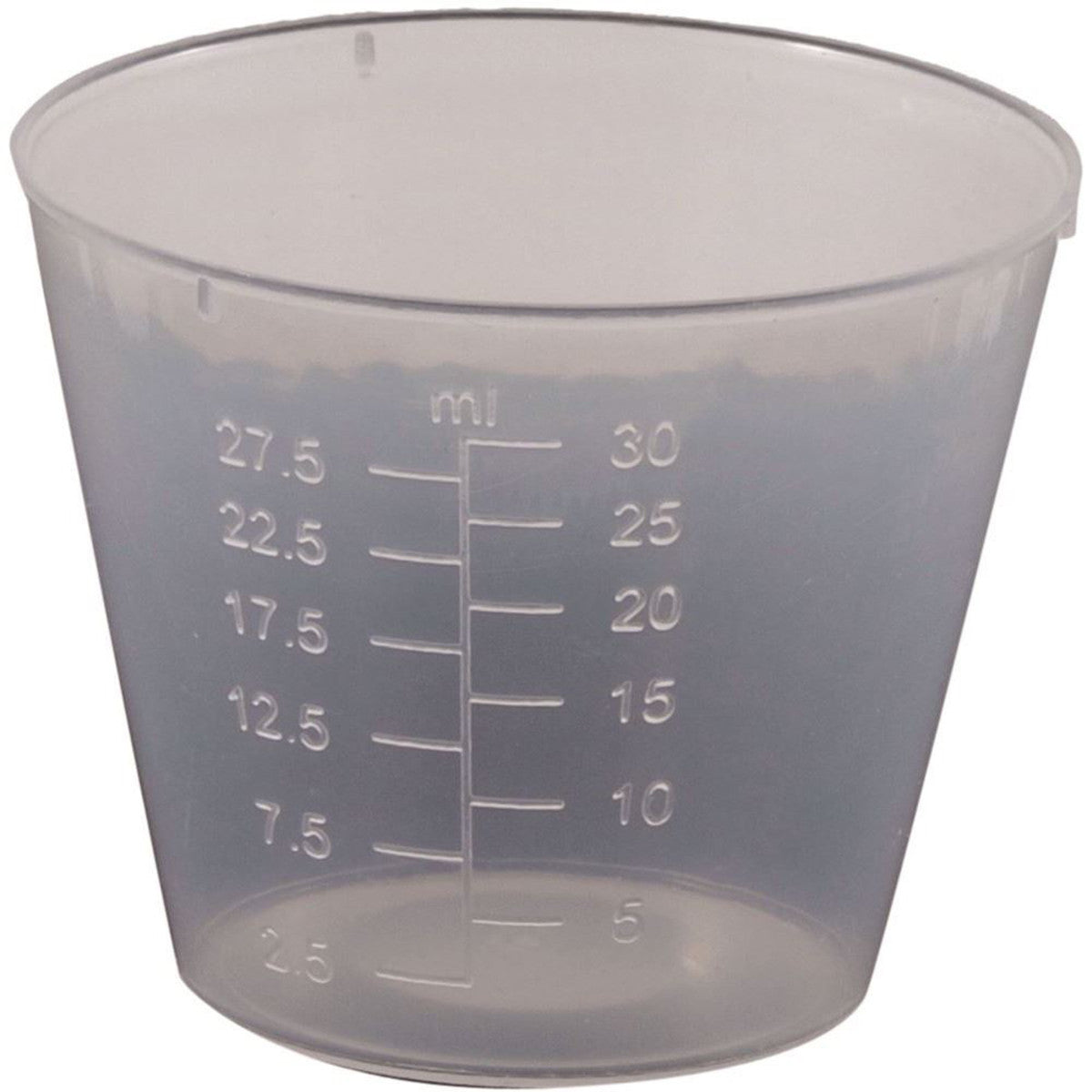Plastic 30ml Measuring Cup Single - Cutprice Online