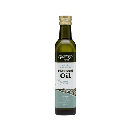 Plenty Cold Pressed Flaxseed Oil 375ml - Cutprice Online