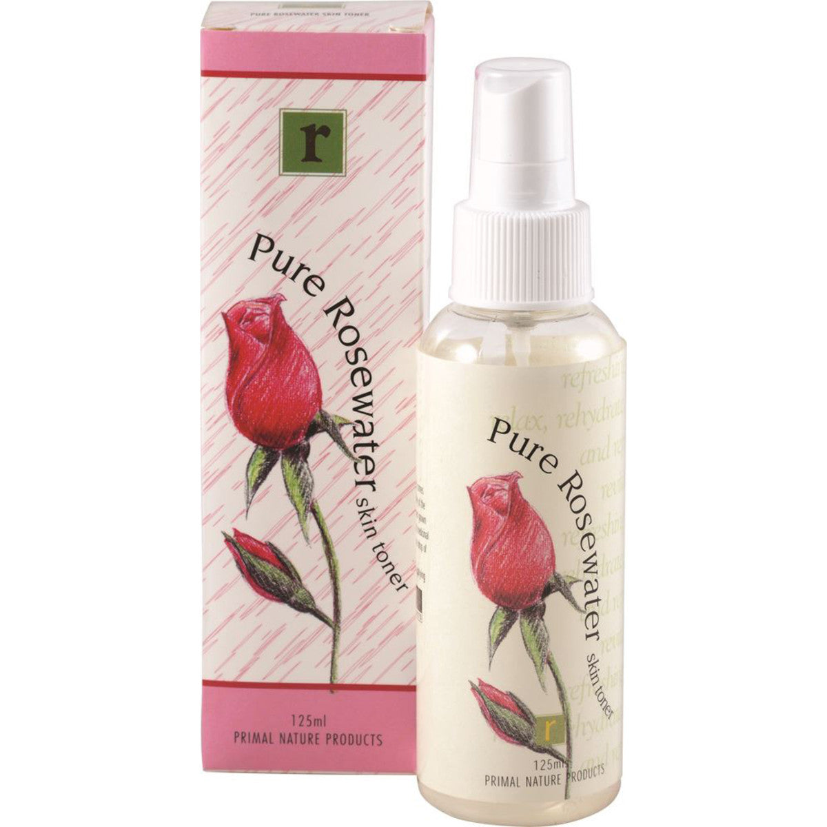 Primal Nature Rosewater Skin Toner 125ml - Cutprice Online