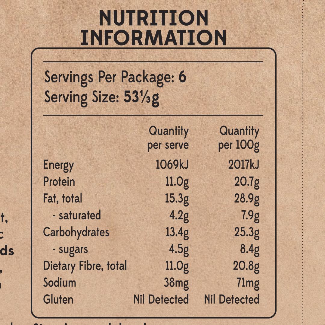 COASTAL CRUNCH Protein Crunch Granola Toasted Almond & Cinnamon 320g Coastal Crunch