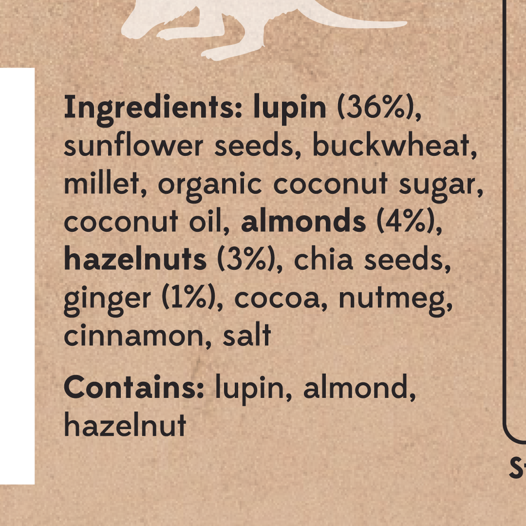 COASTAL CRUNCH Protein Crunch Granola Gingernut Crunch 320g Coastal Crunch
