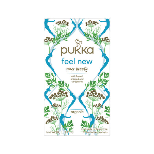Pukka Organic Feel New x 20 Tea Bags