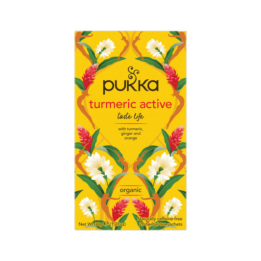 Pukka Organic Turmeric Active x 20 Tea Bags - Cutprice Online