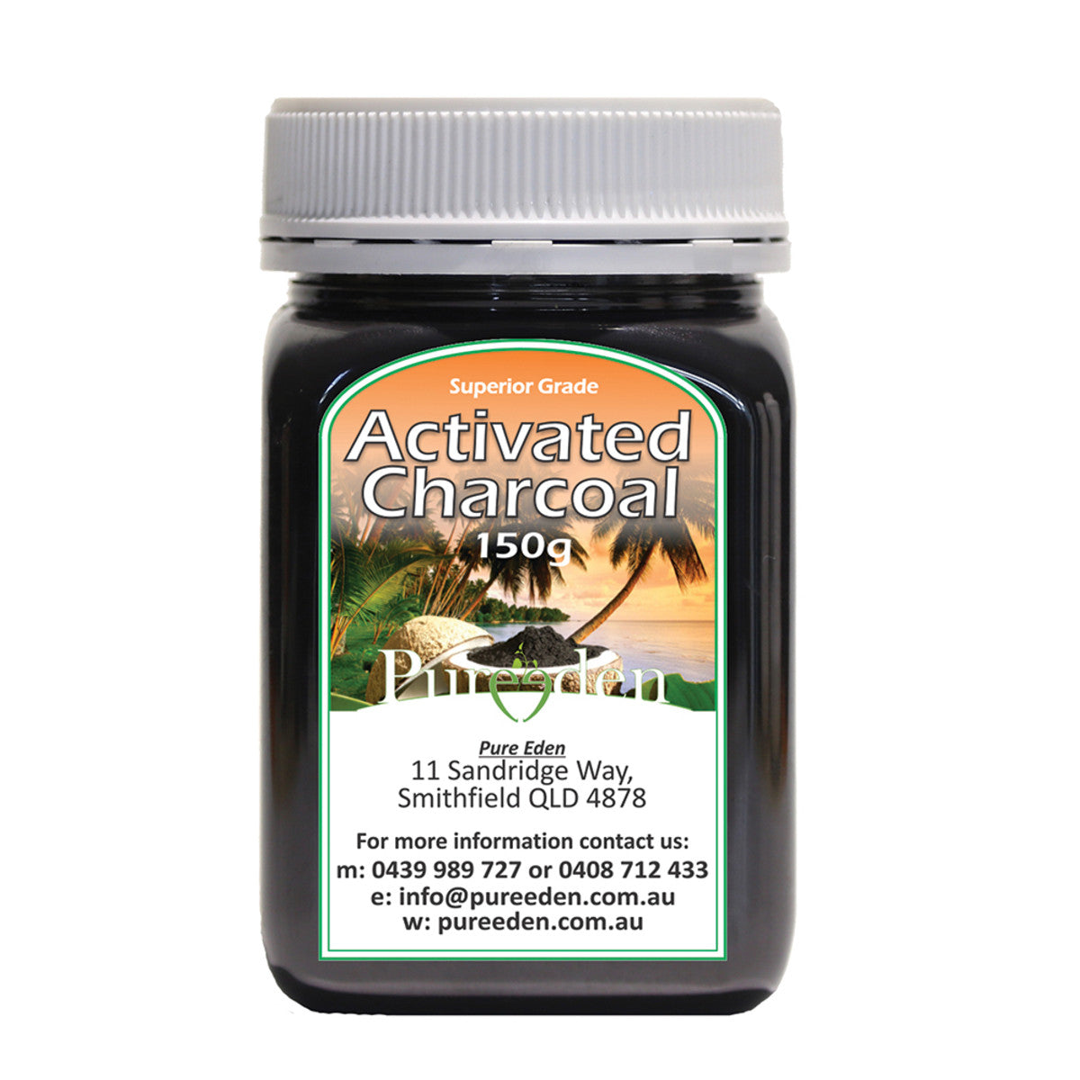 Pure Eden Activated Charcoal 150g - Cutprice Online