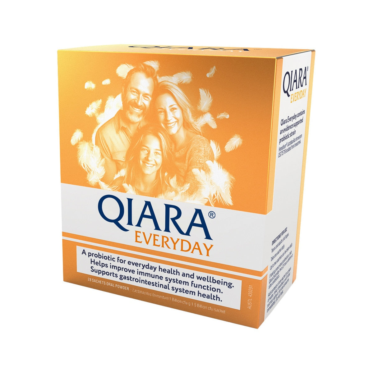 Qiara Everyday (Probiotic 1.5 billion organisms) Sachet x 28 Pack - Cutprice Online