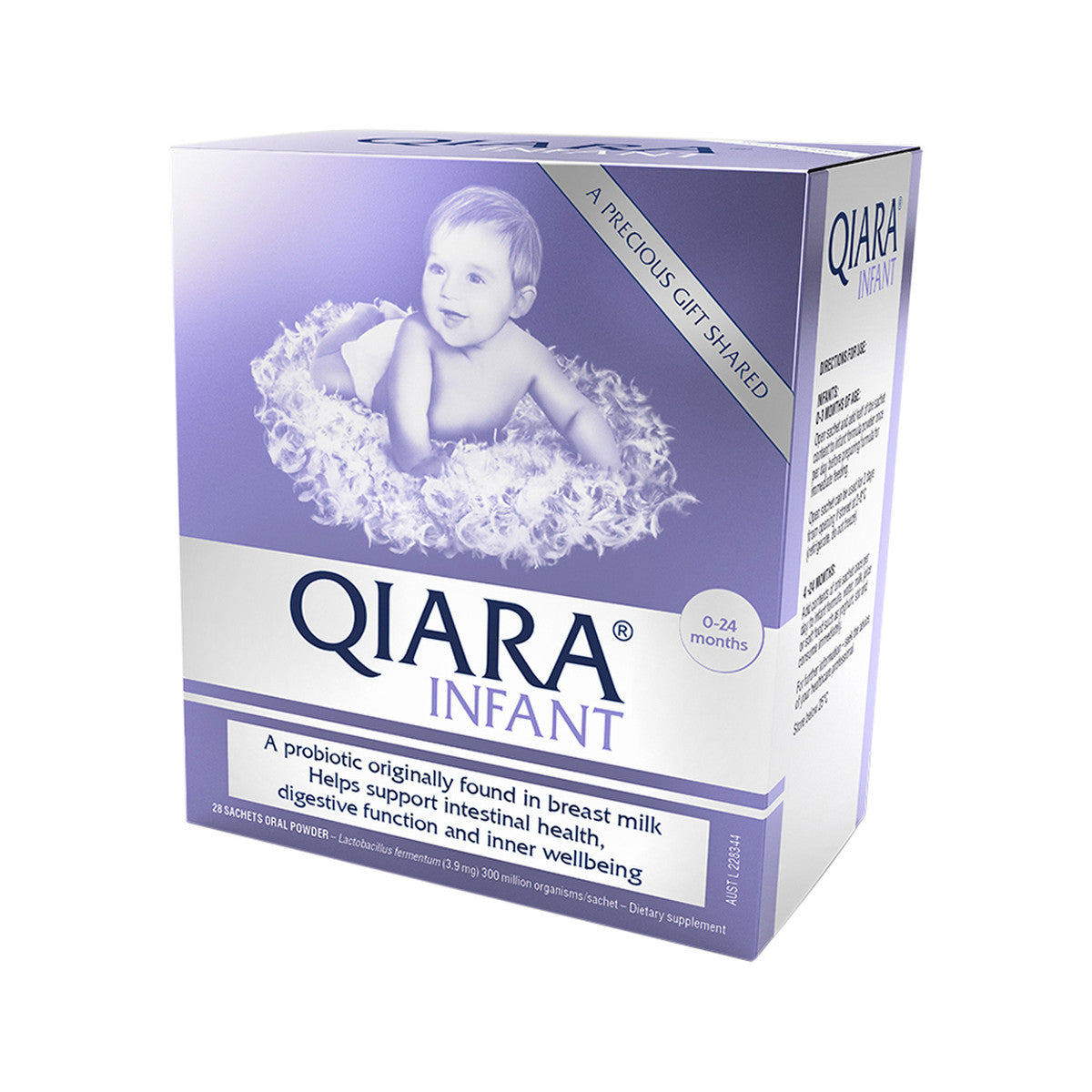 Qiara Infant (Probiotic 300 million organisms) Sachet x 28 Pack - Cutprice Online