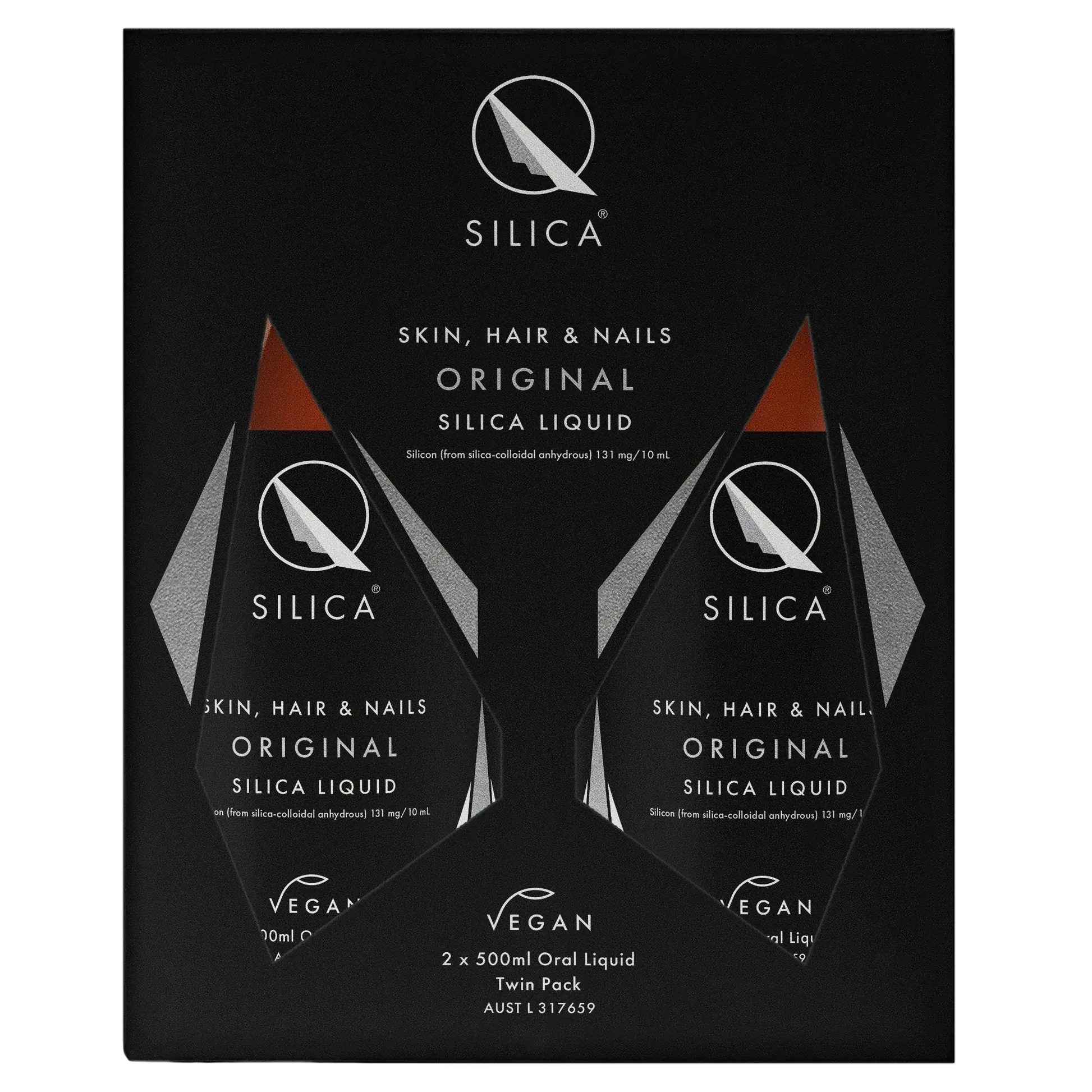 Silicea Silica Twin Pack 2x500mL SILICEA