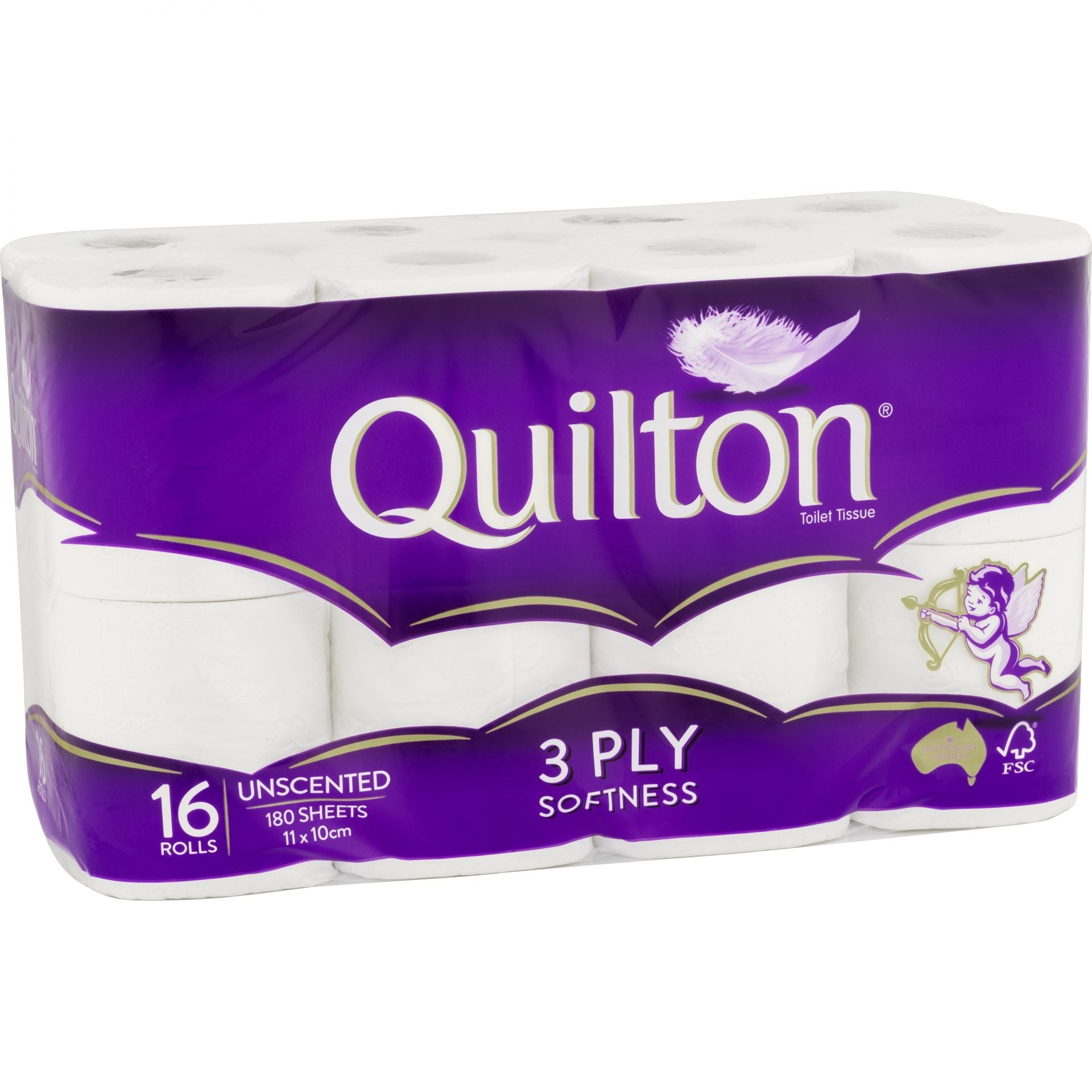 QUILTON 3PLY TOILET TISSUE 16PK - Cutprice Online