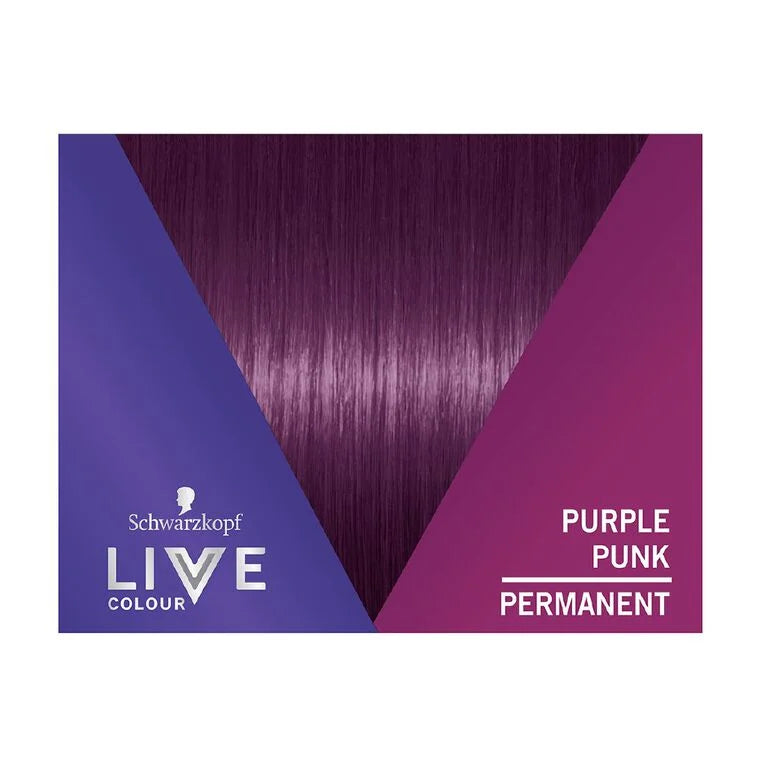 Schwarzkopf Live Colour Permanent Purple Punk - Cutprice Online