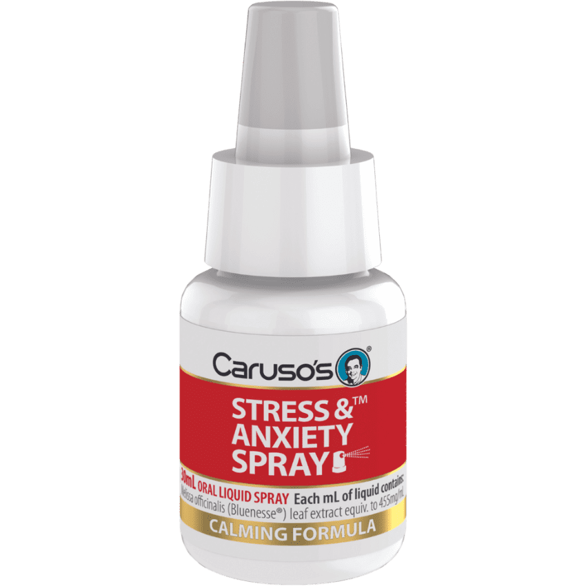 Caruso's Natural Health Stress and Anxiety Spray 30ml - Cutprice Online