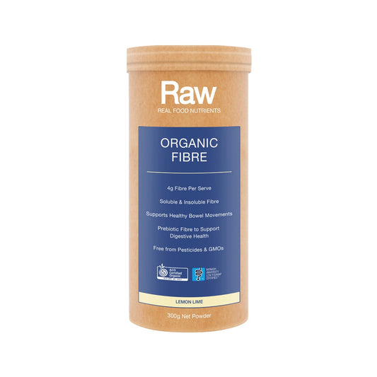 Raw Real Food Nutrients Organic Fibre Lemon Lime 300g