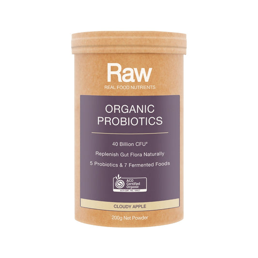 Raw Real Food Nutrients Organic Probiotics Cloudy Apple 200g