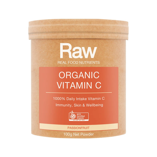 Raw Real Food Nutrients Organic Vitamin C Passionfruit 100g