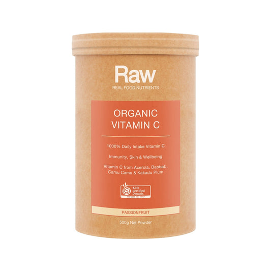 Raw Real Food Nutrients Organic Vitamin C Passionfruit 500g