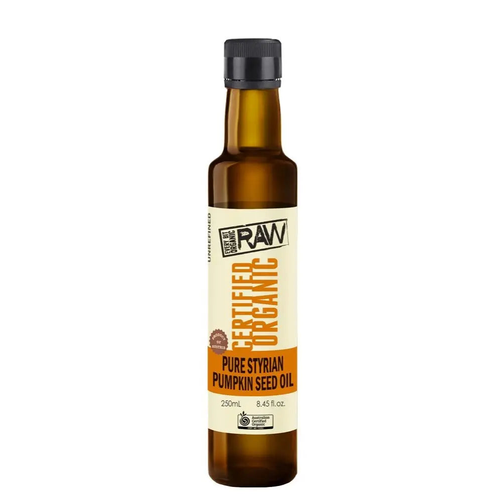 EVERY BIT ORGANIC RAW Pumpkin Seed Oil Pure Styrian 250ml EVERY BIT